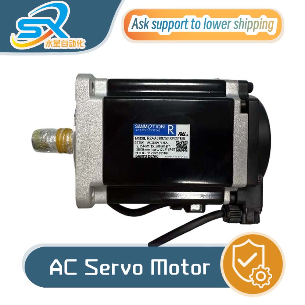 Servo Motor - R2AA08075FXPGPM6 Sanyo Denki Servo Motor For
