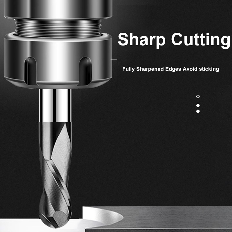 SHAZAM HRC55 2-Flute Ball End  - End Mill Set ulasan dan harga