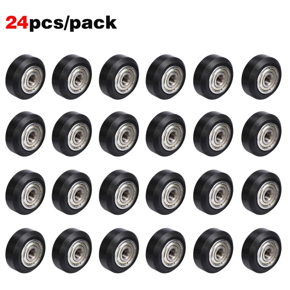 12/24pcs CNC Openbuilds Plasti - V Slot Wheel ulasan dan harga