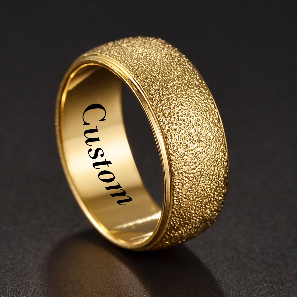 Custom Engrave Fashion Copper  - Coupling 8Mm ulasan dan harga