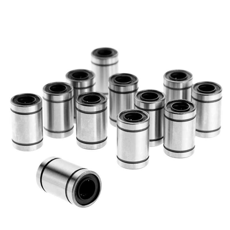 10Pcs LM6UU LM8UU LM10UU LM12U - Lm8Uu Bearing ulasan dan harga