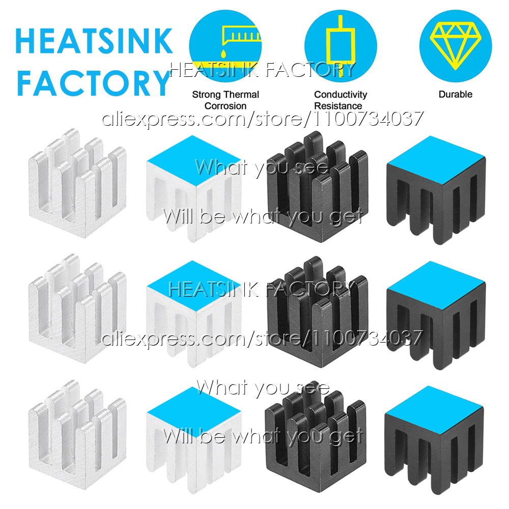10x10x10mm Aluminum Heatsink C - Aluminium Extrusion ulasan dan harga