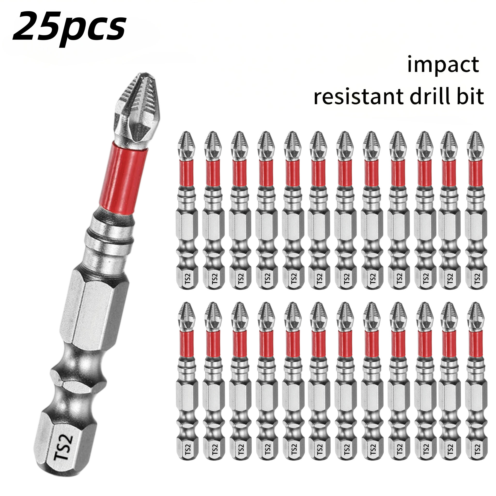 25Pcs 50mm Professional Long S - Drill Bit Set ulasan dan harga