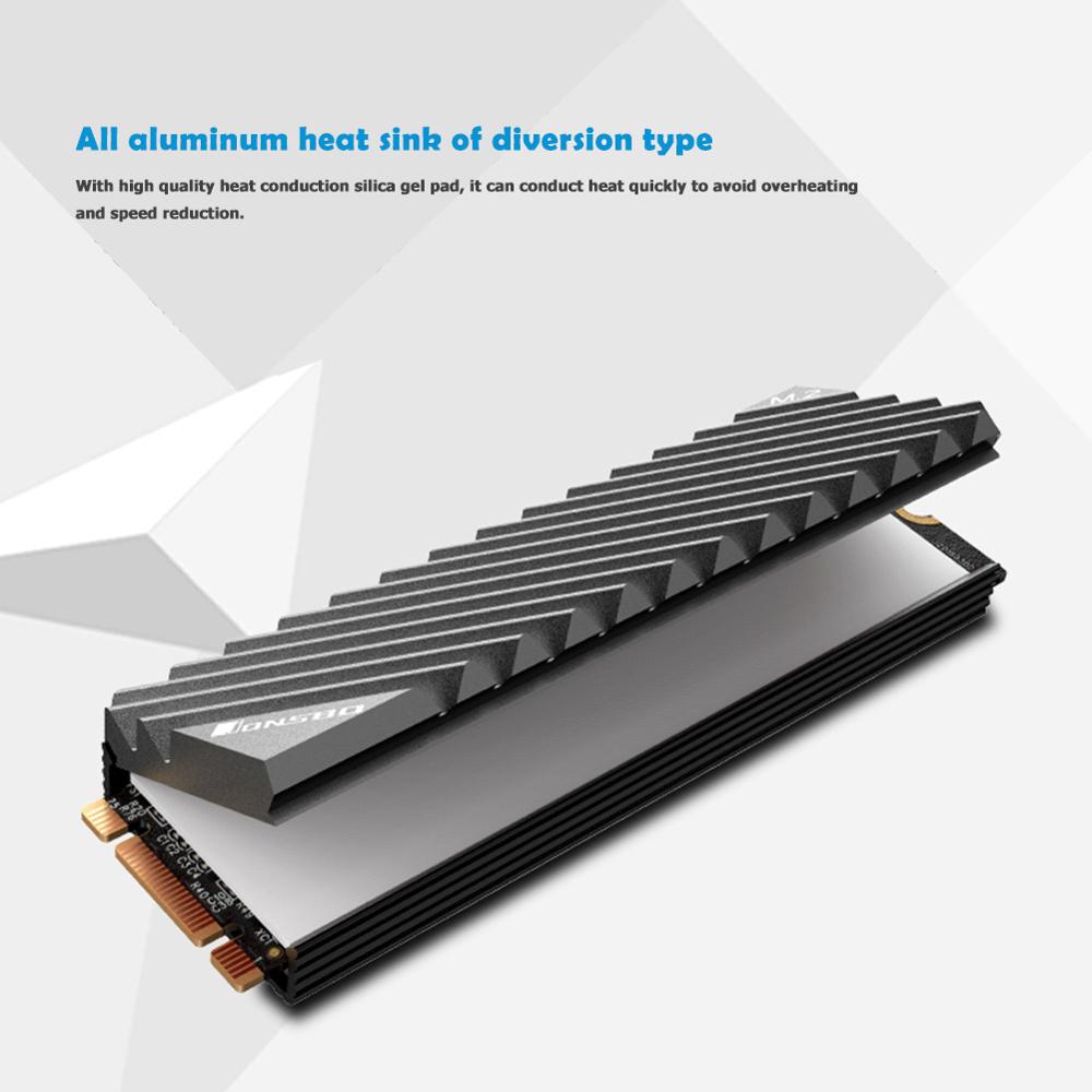 Jonsbo M2 2280 SSD Aluminum He - Aluminium Extrusion ulasan dan harga