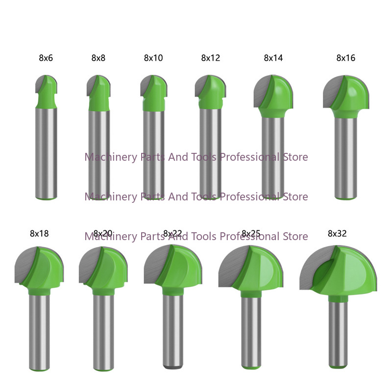 Round Bottom Over Nose Router  - Carbide End Mill ulasan dan harga