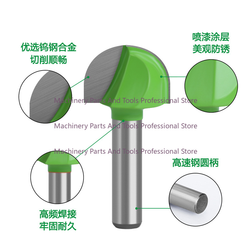Round Bottom Over Nose Router  - Carbide End Mill ulasan dan harga