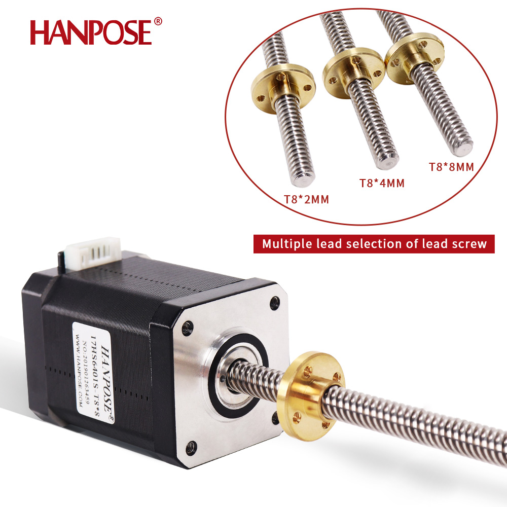 Nema17 stepper motor 1.8A 52N. - Lead Screw 8Mm ulasan dan harga