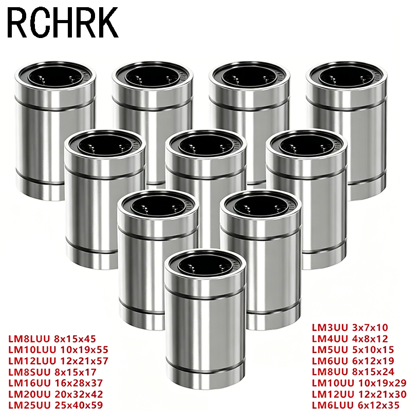 4/10PCS LM8UU LM10UU LM16UU LM - Lm8Uu Bearing ulasan dan harga