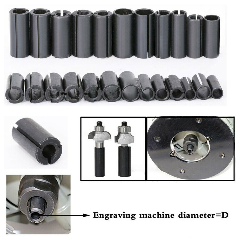 Router Bit Adapter Collet 6 6. - End Mill ulasan dan harga