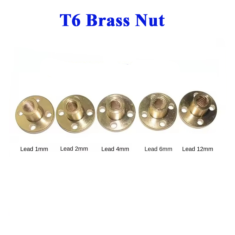 1pcs T6 lead Screw Round Flang - Lead Screw 8Mm ulasan dan harga