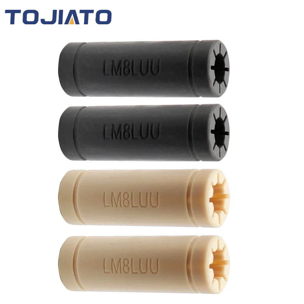 1pc Solid Polymer LM8LUU Linea - Lm8Uu Bearing ulasan dan harga