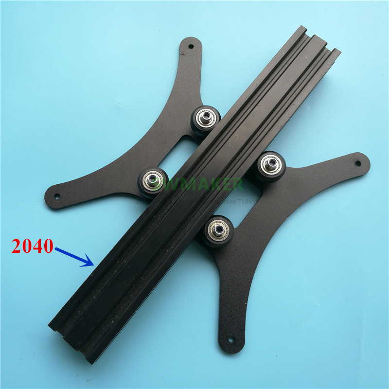 New Black Ender-3 Hotbed Y Car - Aluminium Profile 2020 ulasan dan harga