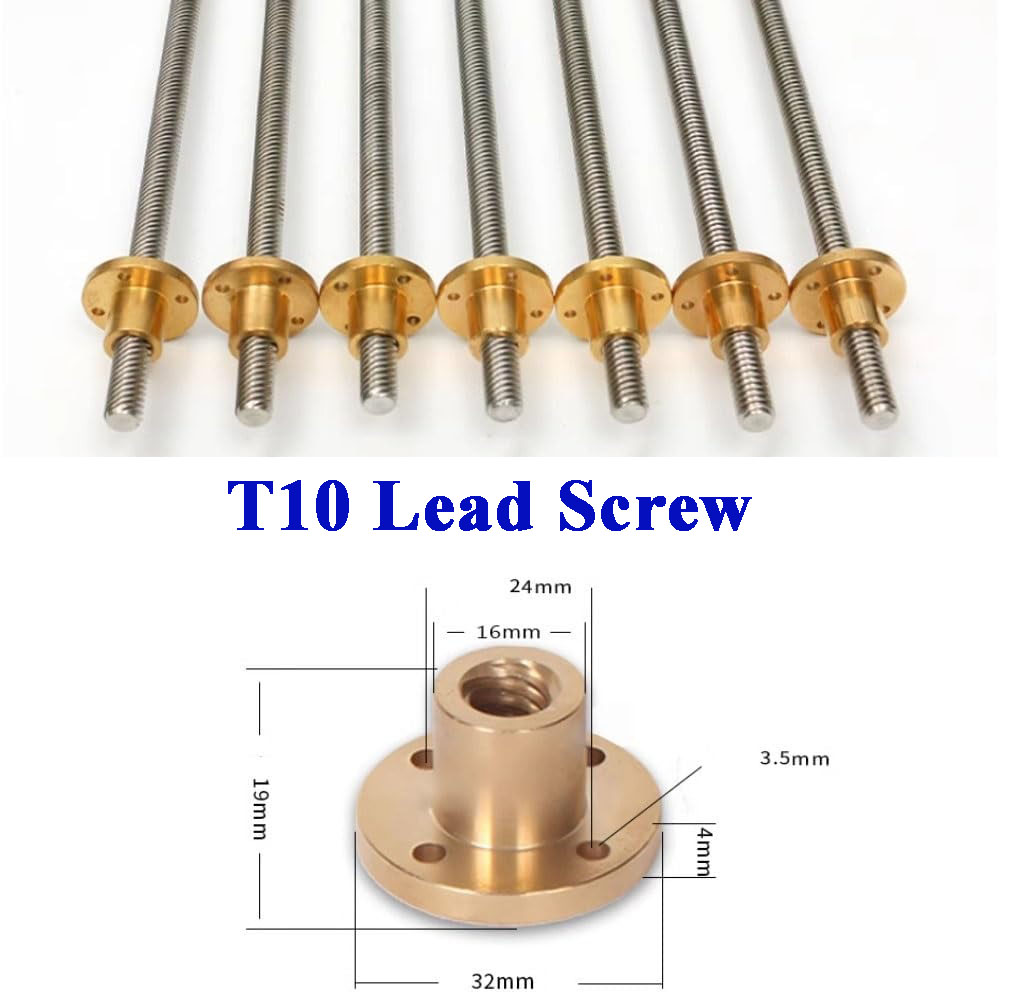 T10 Lead Screw 304 Stainless S - Lead Screw 8Mm ulasan dan harga