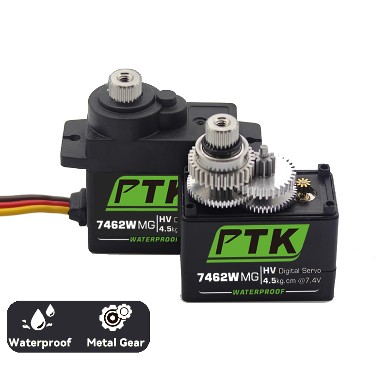 PTK 7462W MG Metal gear 9g mic - Servo 9G ulasan dan harga