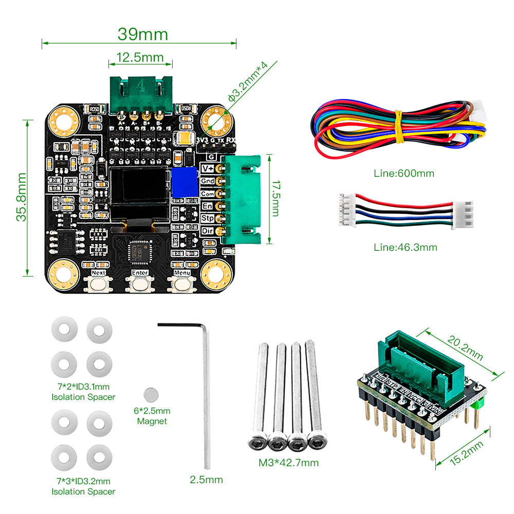 Makerbase MKS SERVO42C PCBA NE - Stepper Motor Nema17 ulasan dan harga