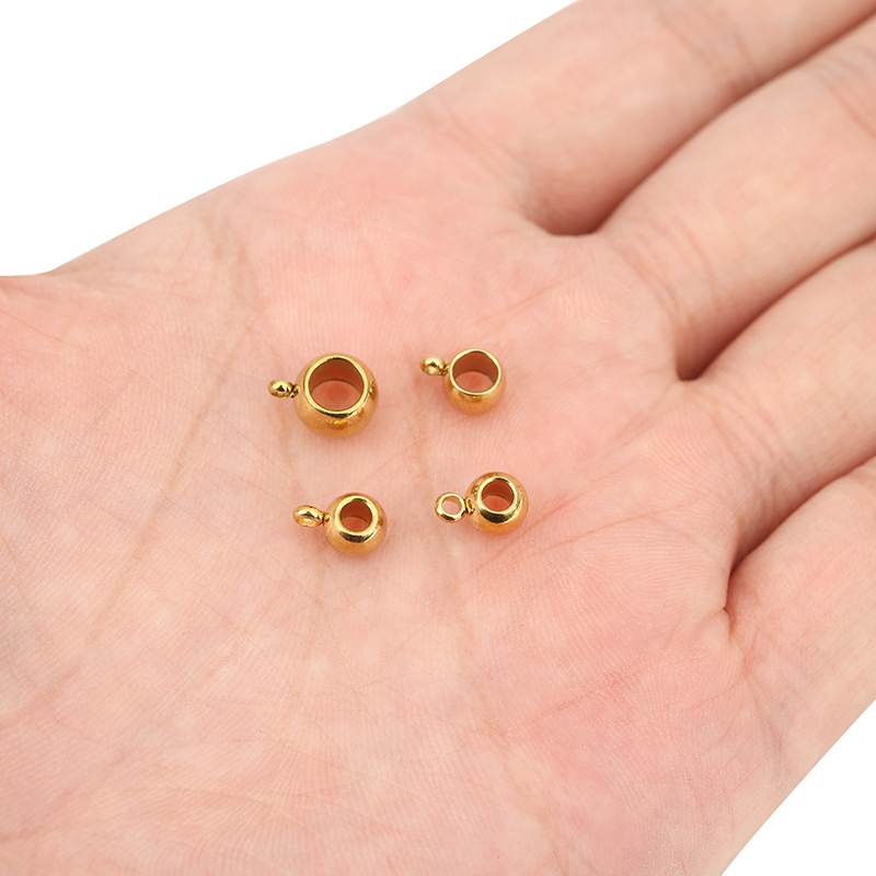 20pcs Stainless Steel Necklace - Coupling 8Mm ulasan dan harga