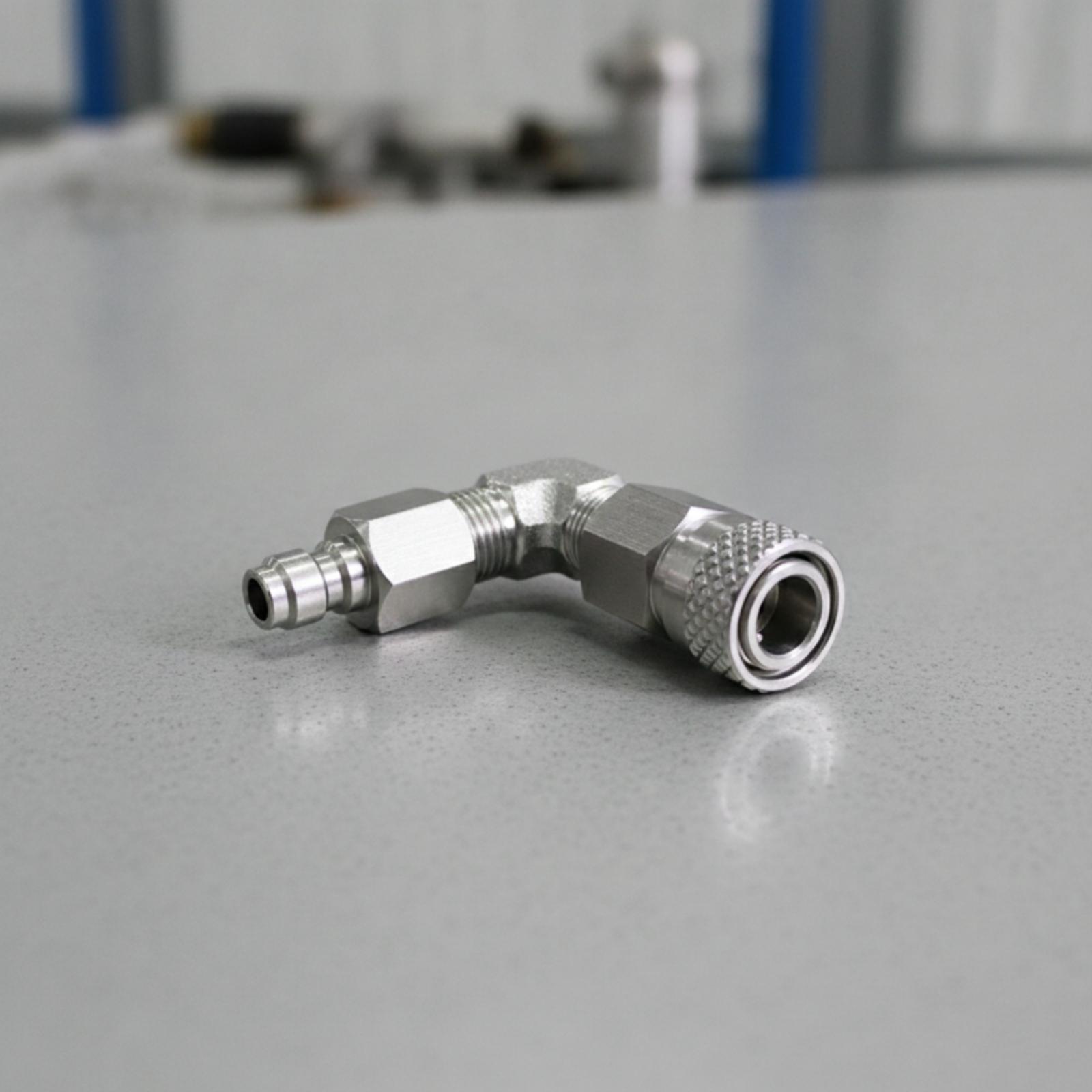 Angled Stainless Steel Quick R - Coupling 8Mm ulasan dan harga