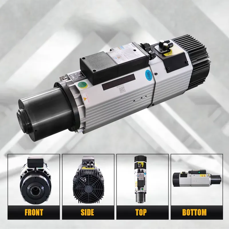 AP01 9KW ISO30 Air Cooled ATC  - Spindle Motor ulasan dan harga