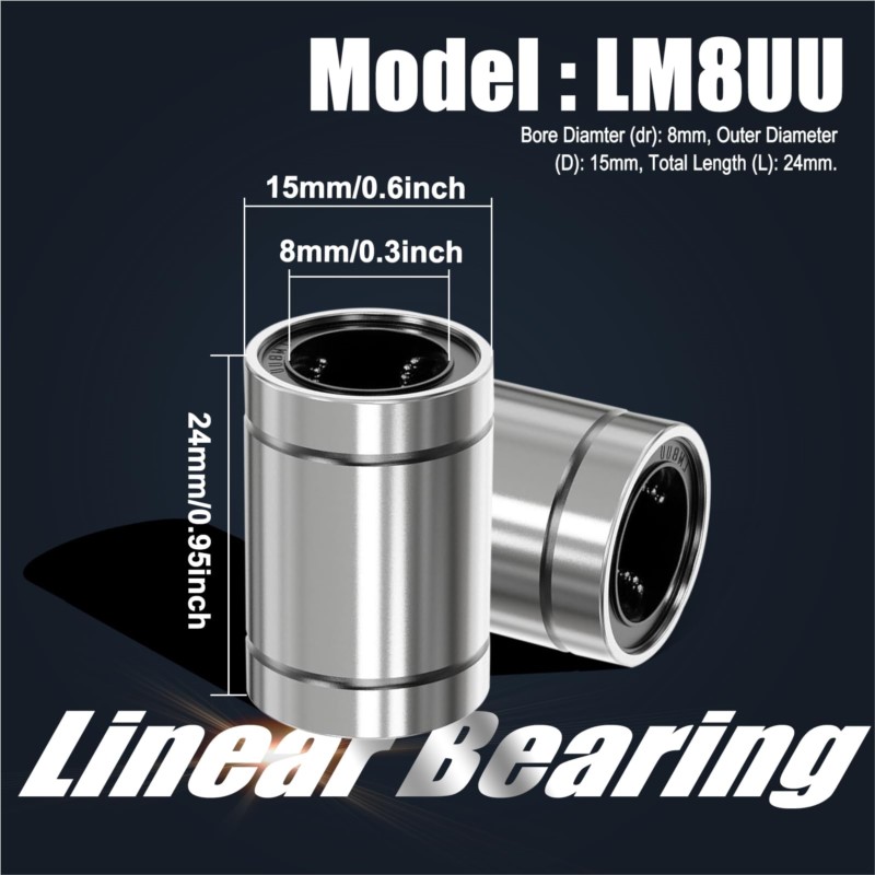 4/10PCS LM8UU LM10UU LM16UU LM - Lm8Uu Bearing ulasan dan harga