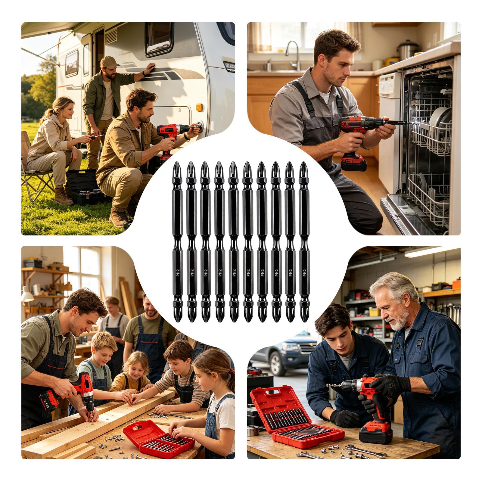 Magnetic Bits Double-Ended Mag - Drill Bit Set ulasan dan harga